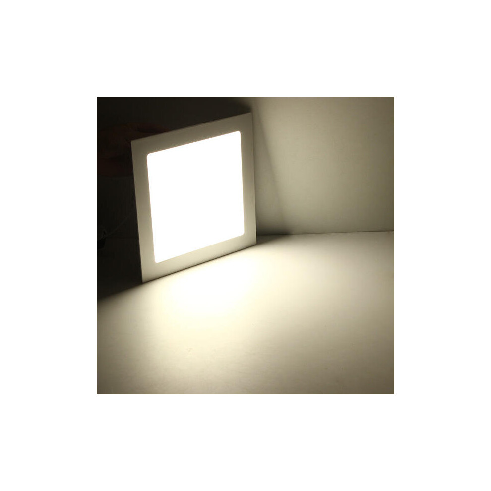 (Cool White) 18W Square Dimmable Ultra Thin Ceiling Energy-Saving LED Panel Light