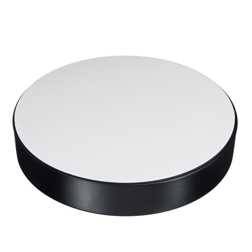 (Black, 23cm) 23CM/30CM LED Ceiling Light Ultra-thin Surface Downlight Mount Round Panel Lamp AC110-240V