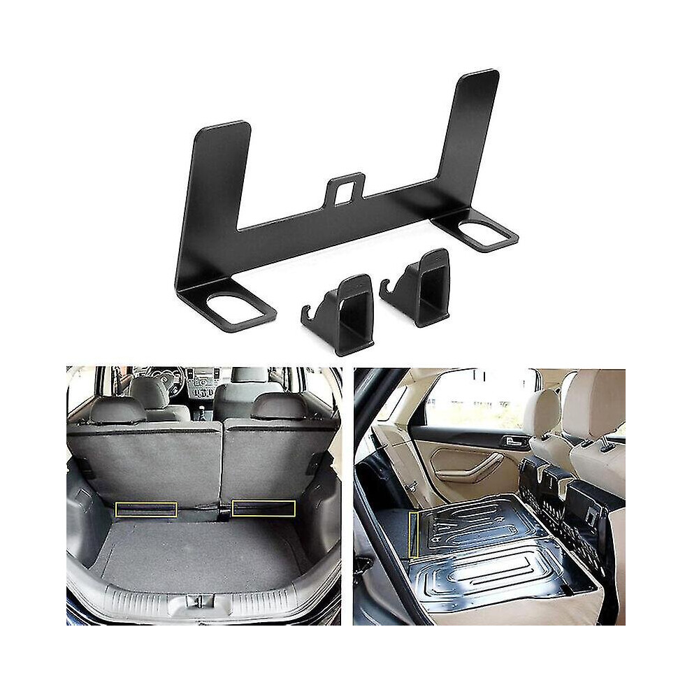 Universal Car Child Seat Restraint Anchor Mounting Kit For Isofix Belt Connector, Black