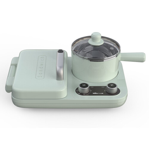 (Pink) Multifunctional Breakfast Machine Toast Decoction Partition Operation for Kitchen 1