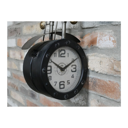 Double Faced Motorbike Style Wall Clock | Biker Unusual Gift 2