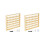 2pack 54 Spools Wooden Thread Holder,thread Racks,wall Mount Thread Storage Organizer For Sewing,braiding And Embroidery 1