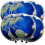 22 Inch Globe Balloons 6pcs,travel Theme Party Decorations Map Balloon 1