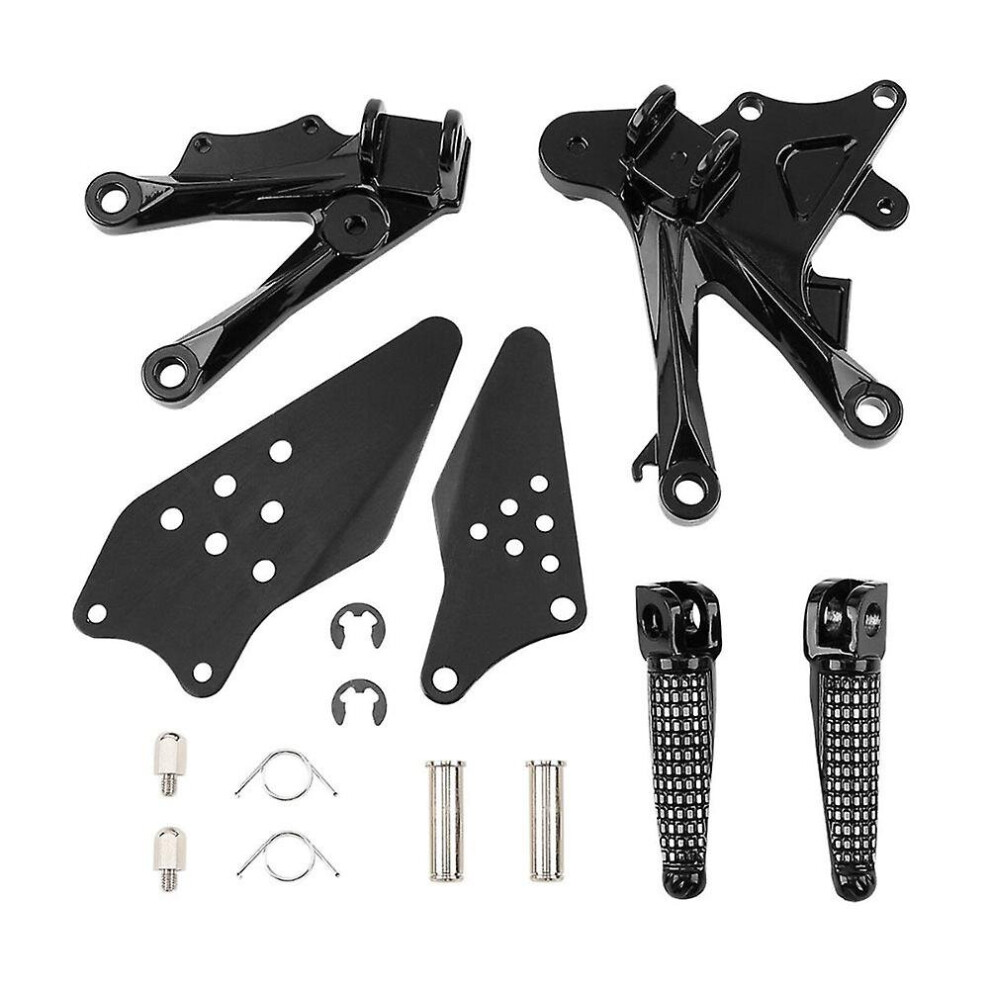 Motorcycle Foot Support Set Front Footrest Foot Pegs For Zx6r 2005-2008 Zx636 2005-2006 9172662259087