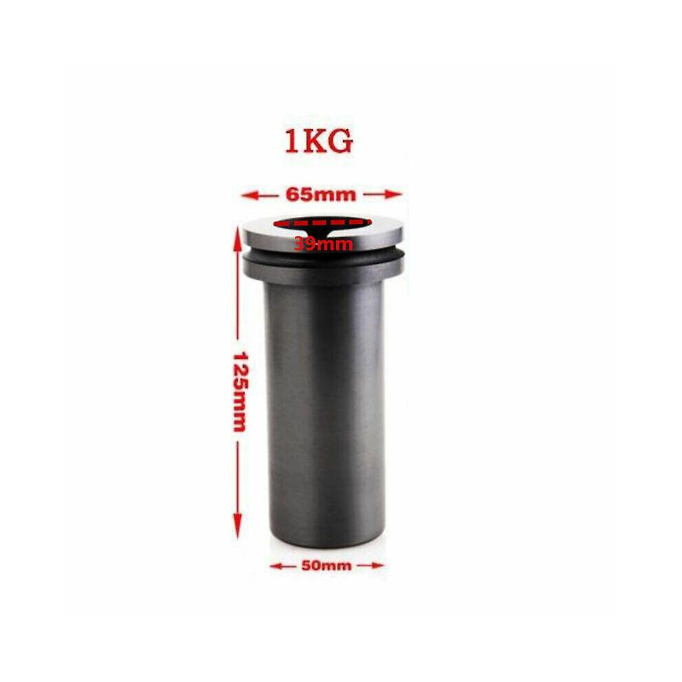 Jinzhaolai Graphite Crucible Sliver Melting Furnace Accessories Jewelry Melting Crucible Jewlery Casting Tools Capacity 1Kg/2Kg/3Kg Gold