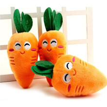 Dog Toy, Dog Accessories, Dog Chew Toy, Cute Carrot Plush Chew Toy
