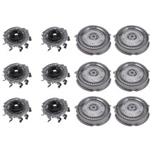 6 Pack Sh50 Replacement Heads For Series 5000 Shavers, S5000 S5420 S5380 S5351 Multiprecision Blade