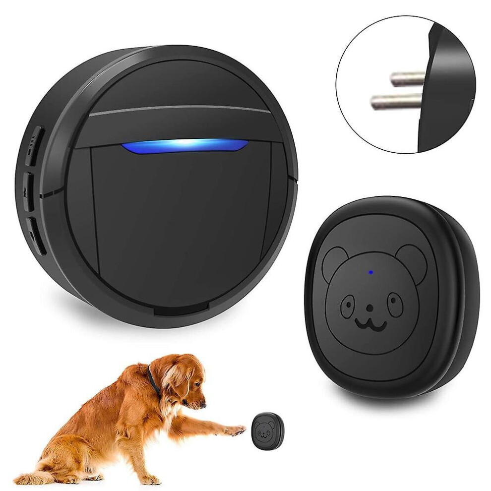 Wireless Doorbell, Dog Bells For Potty Training Ip55 Waterproof Doorbell Chime Operating 55 Melodies 5 Volume Levels Led Flash 9172662265699