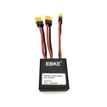 Electric Bicycle Single Discharge Dual Battery Management System Module 36v 48v 20a 500w