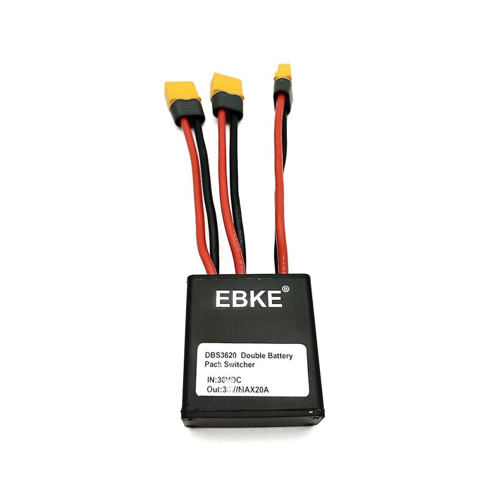 Electric Bicycle Single Discharge Dual Battery Management System Module 36v 48v 20a 500w