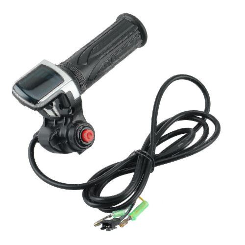 36v Electric Bicycle Scooter Speed Throttle Grip Lcd Display