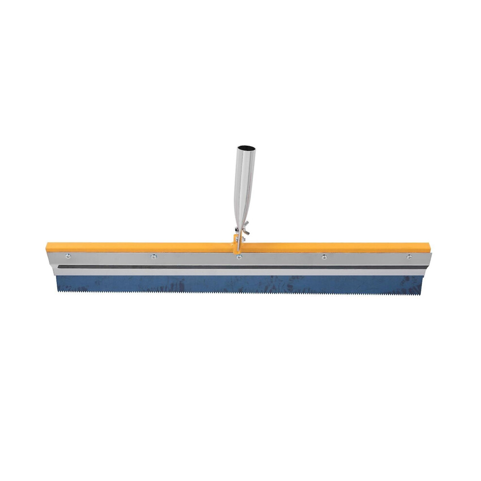 Stainless Steel Notched Squeegee Epoxy Cement Painting Coating Self Leveling Flooring Gear Rake Con