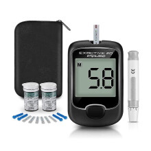 2023 New Blood Sugar Meter Blood Glucose Monitor Diabetes Testing Kit With Test Strips 50 Pieces Blood Glucose Monitor Diabete Blood Sugar Test