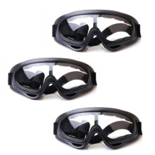 3pack Kids Safety Goggles,kids Outdoor Games Goggles For Nerf N-strike Pistol Elite Gun Game Eye Protection And For Lab Work