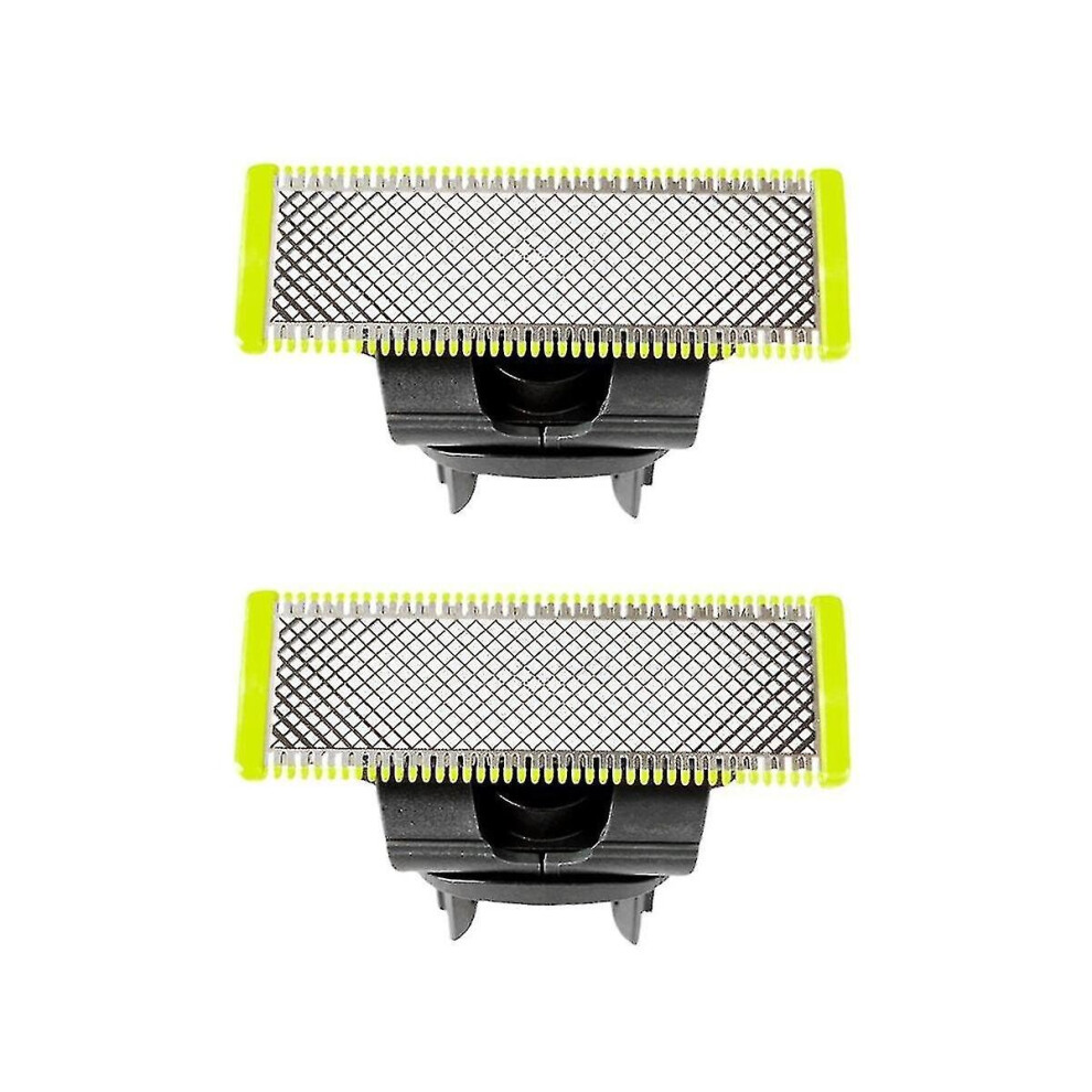 2-Pack Replacement Blades for QP210/QP220/QP230/QP2520/QP2530/QP2527/QP2533/QP2630/QP6520 - Wet/Dry Compatible OneBlade Shaver