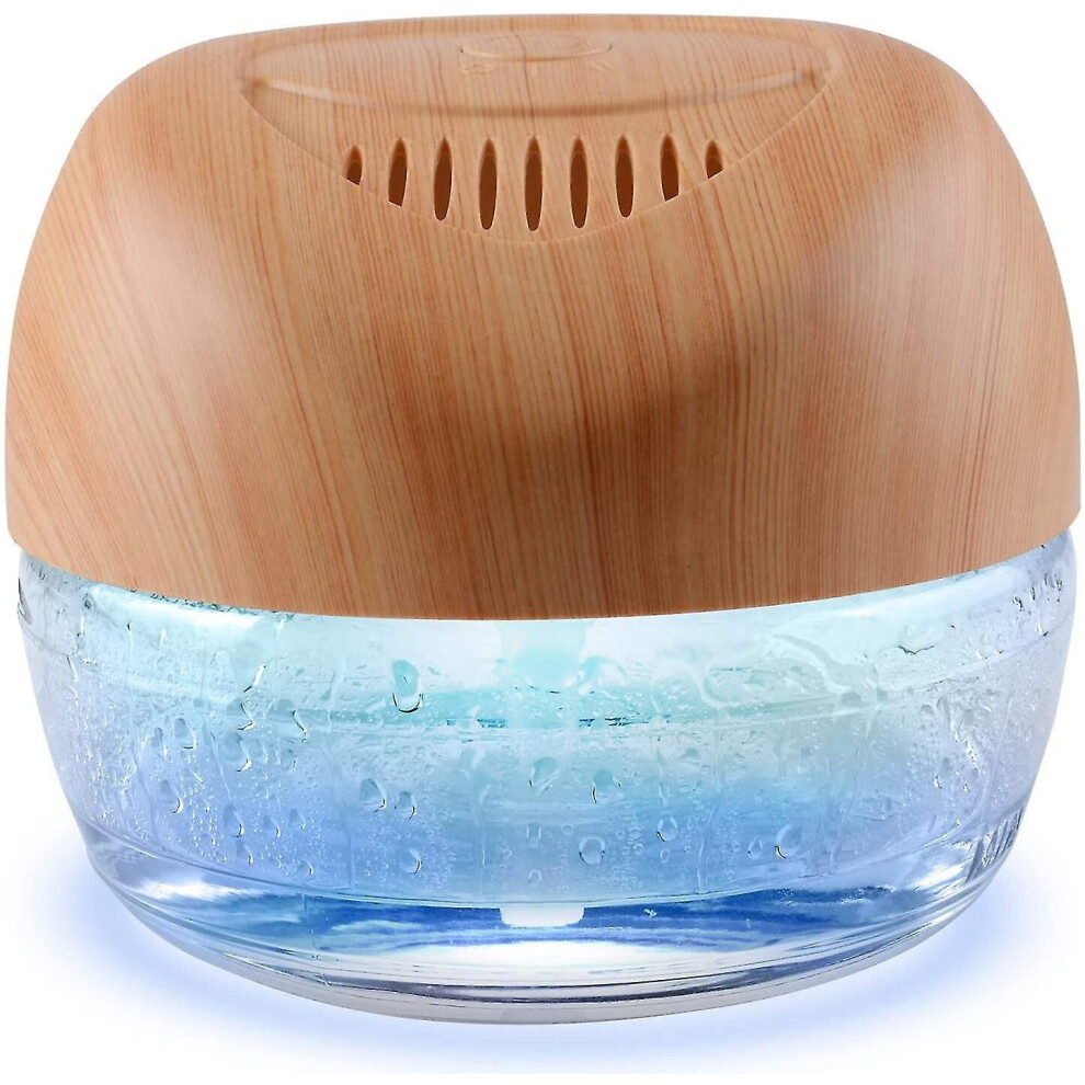 Water-based Purifier Air Washer, Air Revitalizer  Freshener, Air Fresher With 7 Led Color Changing Light For Rooms (lightyellow)