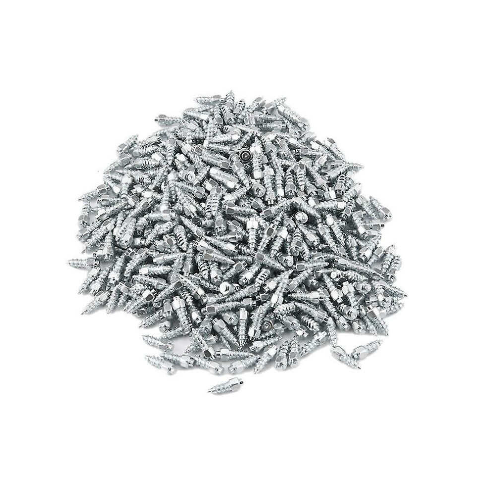 100Pcs 12Mm Tire Studs Carbide Screw Snow Spikes Anti-Slip Anti-Ice For Car/Suv/Atv/Utv Car Tire St 9172662277524