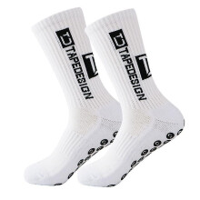 Tape Design Grip Socks - One-Size Non-Slip Sports Socks for Football, Basketball, Netball & Tennis (EU 38-45, US 6-10)