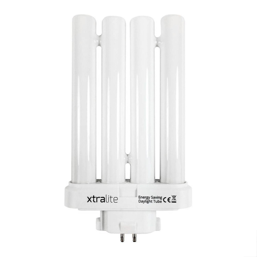 27W Day Replacement Bulb For High Vision Reading Lamps, 4 Pin Gx10q-4 Quad Tube (6500K) Light