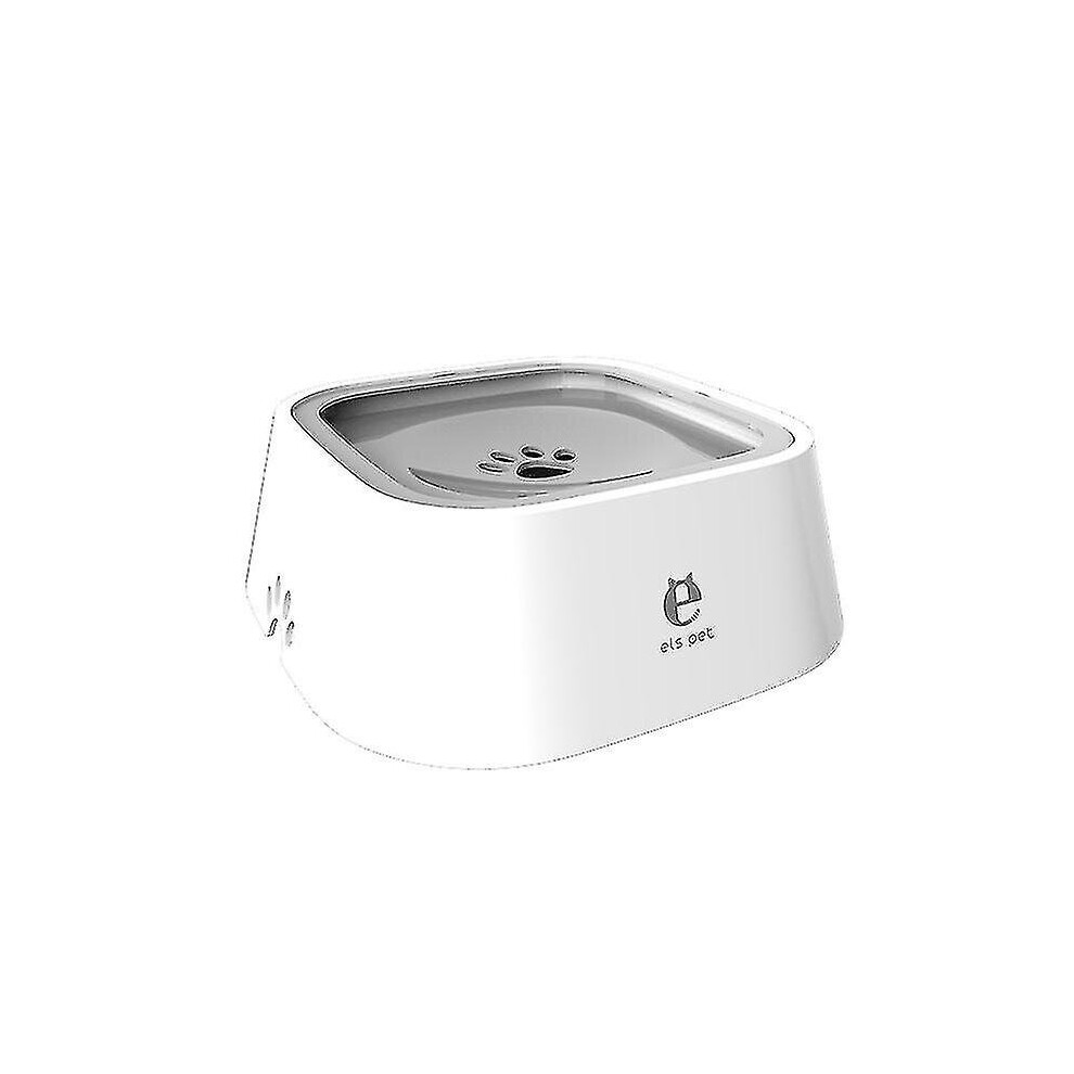 Dog Water Bowl, Dog Bowl No-spill Pet Water Bowl 35oz, Slow Water Feeder