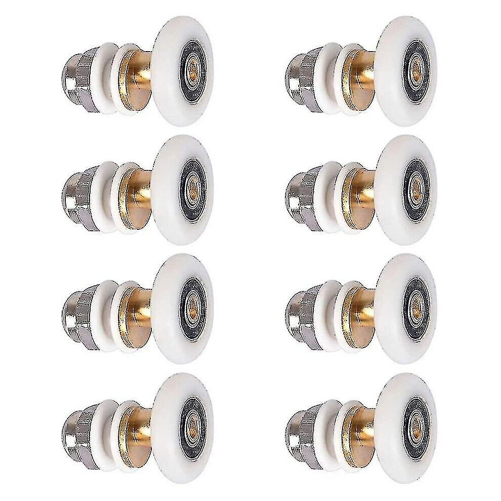 Shower Door - Roller Caster Wheel For Shower Door Sliding Rollers Door Roller Replacement Wheel 8pcs 23mm