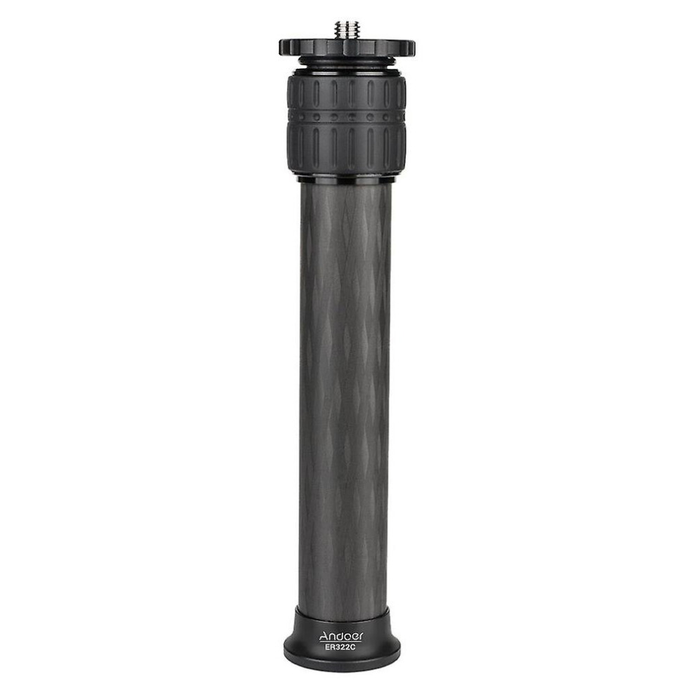 Andoer Er322c 32mm Tube Diameter Carbon Fiber Tripod Extender 2-section Center Column Extension Tube Compatible With Zhiyun Feiyutech Hohem Handheld G