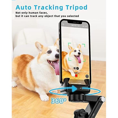 Gimbal Stabilizer With Phone Tripod For Iphone, Handheld Gimble With Remote Selfie Stick 1