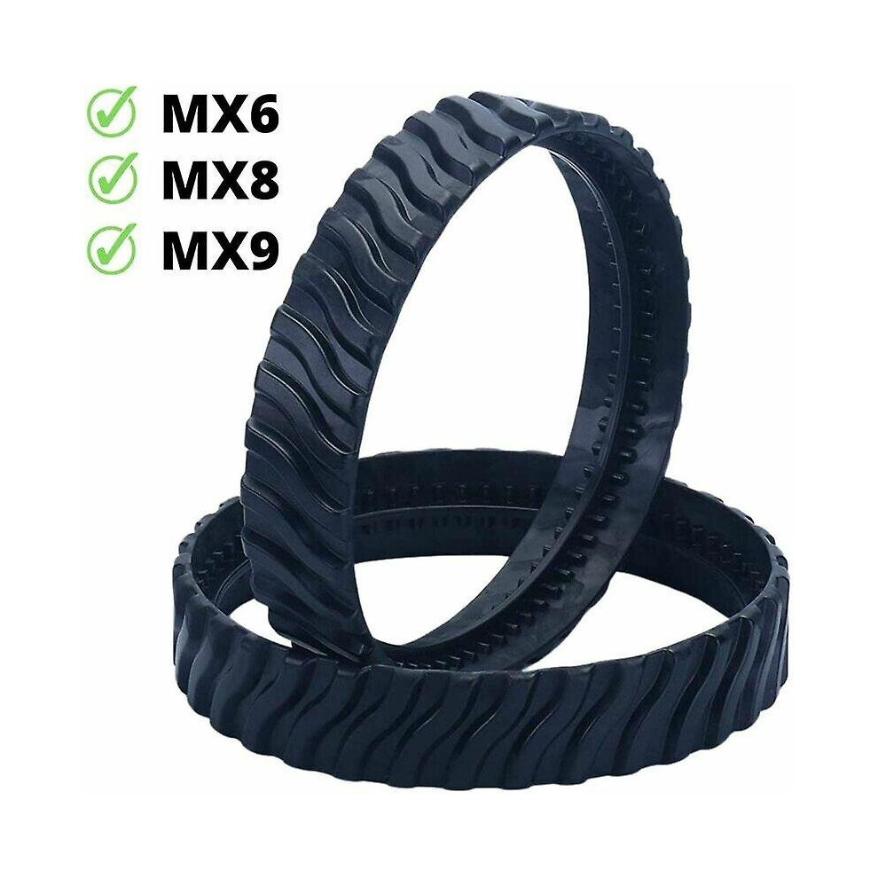 2 Chenilles Adaptables Pour Pneus Zodiac Mx6 Mx8 Mx9, Baracuda Robot Nettoyeur De Piscine R0526100 Zhuoxuan A