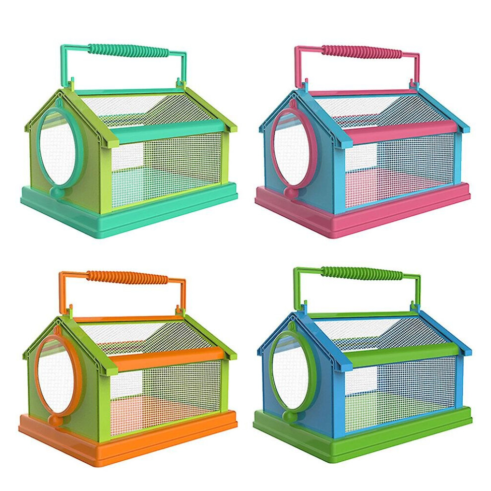 Portable Insect For Butterfly Habitat Cage Terrarium Folding Outdoor Insect Breeding Viewer Breathable And Comfortable Home Pet Supplies