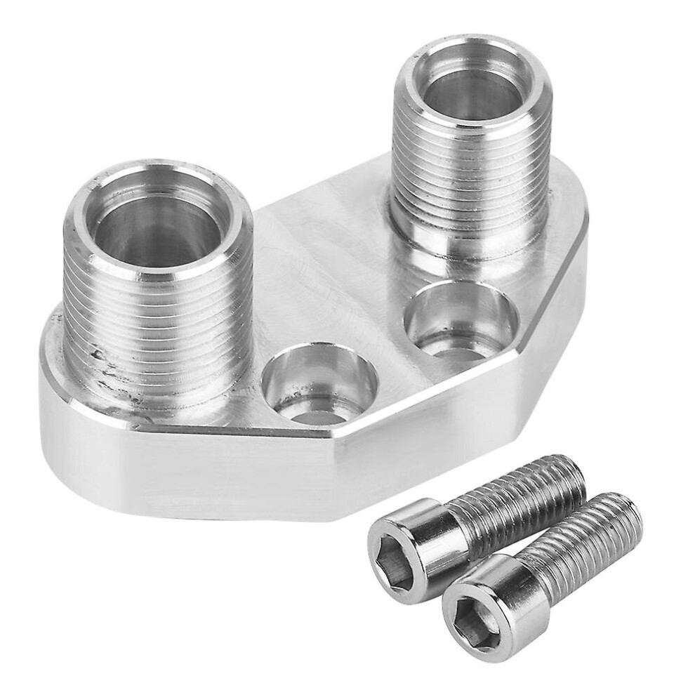 Ac Compressor Adapter Fitting Polished Finish Fit For Sanden Sd7b10 7176