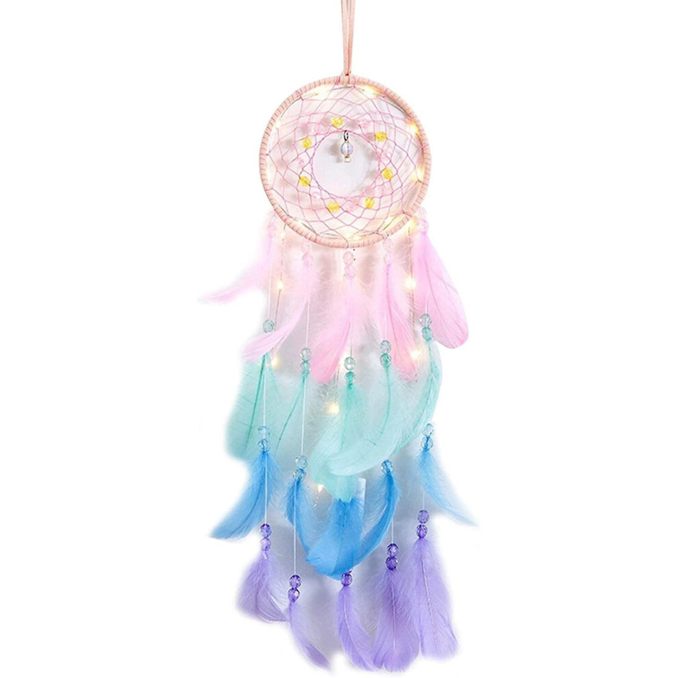 Led Glowing Dream Catcher, Dream Catchers Wall Decor, Dream Catcher With Led Lights, Dream Catcher