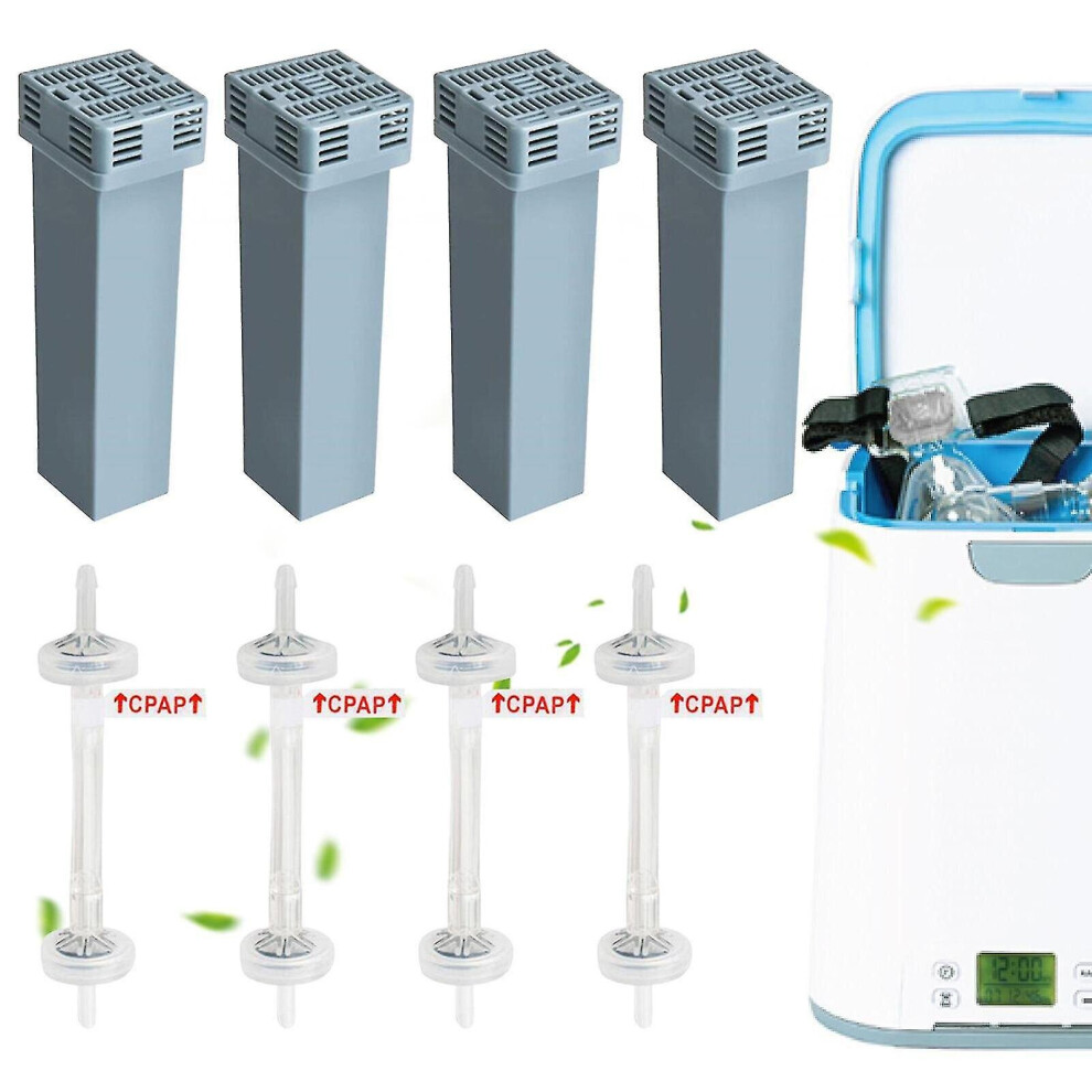 For Soclean 2 Filter Sc1200 Cartridge Kit - 4 Pack For Effective Cpap Cleaning