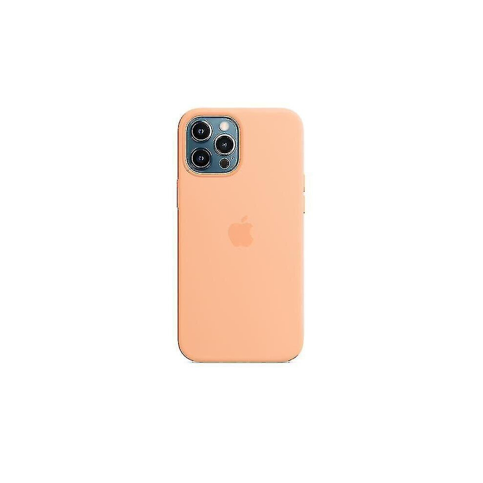 (Orange) Silicone Case With Magsafe For Iphone 12 Pro Max Orange 9172662292688