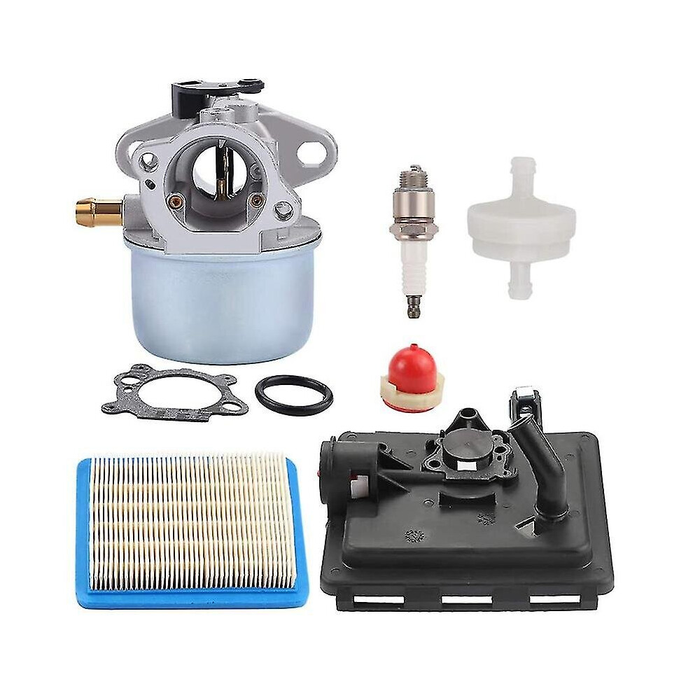 799868 Carburetor With 496116 795259 Air Filter Base Compatible With 124l02 124t02 124t05 124t07 Ca