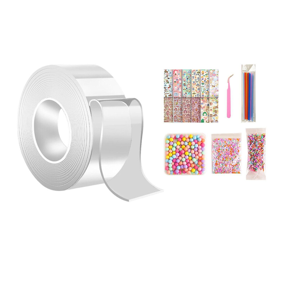 For Nano Tape With Straws And Beads Non Marking Reusable For Classroom