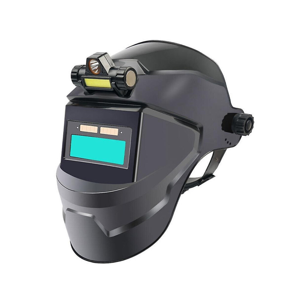 Intelligent Automatic Light Change Mask With Head Light Lamp Headwear Protective Mask Welding Mask 9172662300499