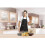 12 Pack Plain Bib Aprons With 2 Pockets - Black Unisex Commercial Apron Bulk 5