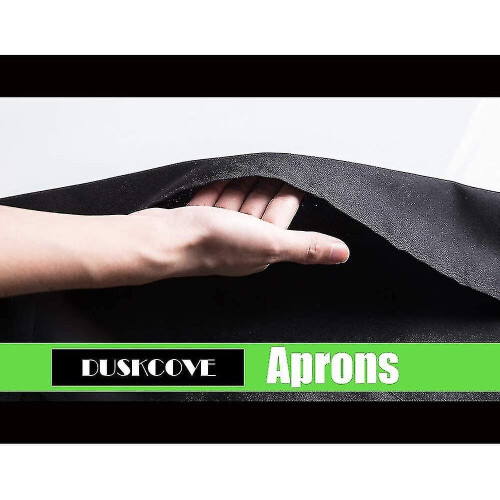 12 Pack Plain Bib Aprons With 2 Pockets - Black Unisex Commercial Apron Bulk 1