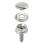 10 Sets Stainless Steel Tapping Snap Fastener Kit Tent Marine Yacht Boat Canvas Cover Tools Sockets Buttons 4
