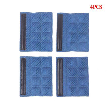 (Blue) Helmet Chin Pads Foam Pads Set Chin Strap Nylon Padding For Cycling Bike Motor Shytmv