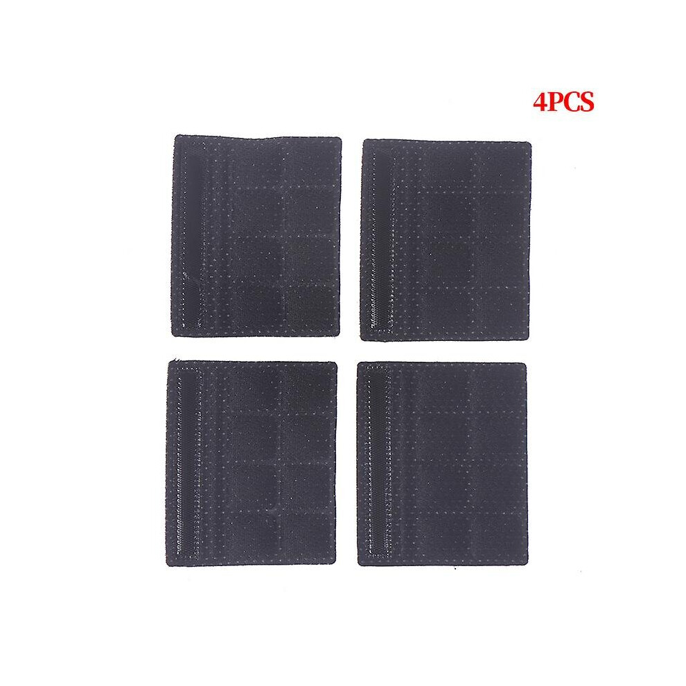 (Black) Helmet Chin Pads Foam Pads Set Chin Strap Nylon Padding For Cycling Bike Motor Shytmv Black