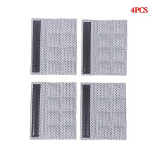 (Gray) Helmet Chin Pads Foam Pads Set Chin Strap Nylon Padding For Cycling Bike Motor Shytmv