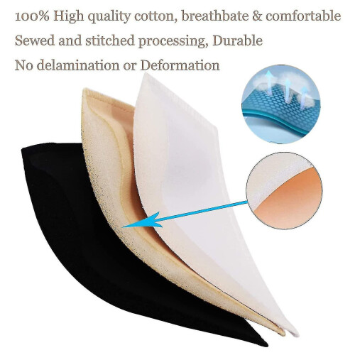 5 Pairs Bra Pads Inserts,removable, Air Cotton,foam Sponge,breathable 2