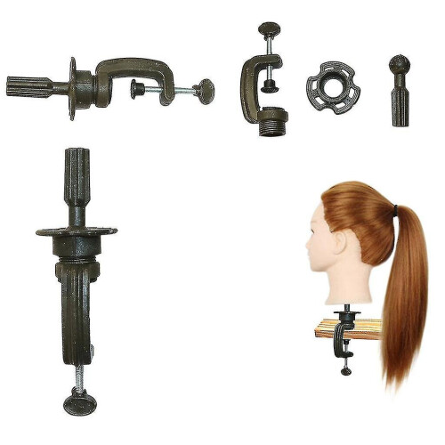 Long Hair Training Head Model Hairdressing   Stand Dummy Practice Mannequin 1