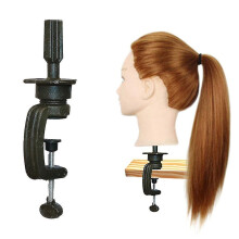 Long Hair Training Head Model Hairdressing Stand Dummy Practice Mannequin