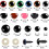 600pcs Plastic Safety Eyes And Noses For Amigurumi Crochet Crafts Dolls Stuffed Animals And Teddy Bear 2
