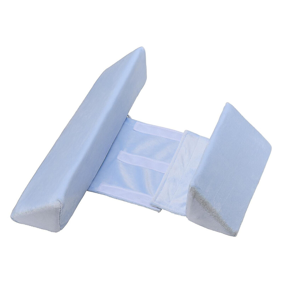 (B) Best Discount-infant Baby Side Sleep Pillow Anti Roll Adjustable Cushion Newborn Baby Pillow