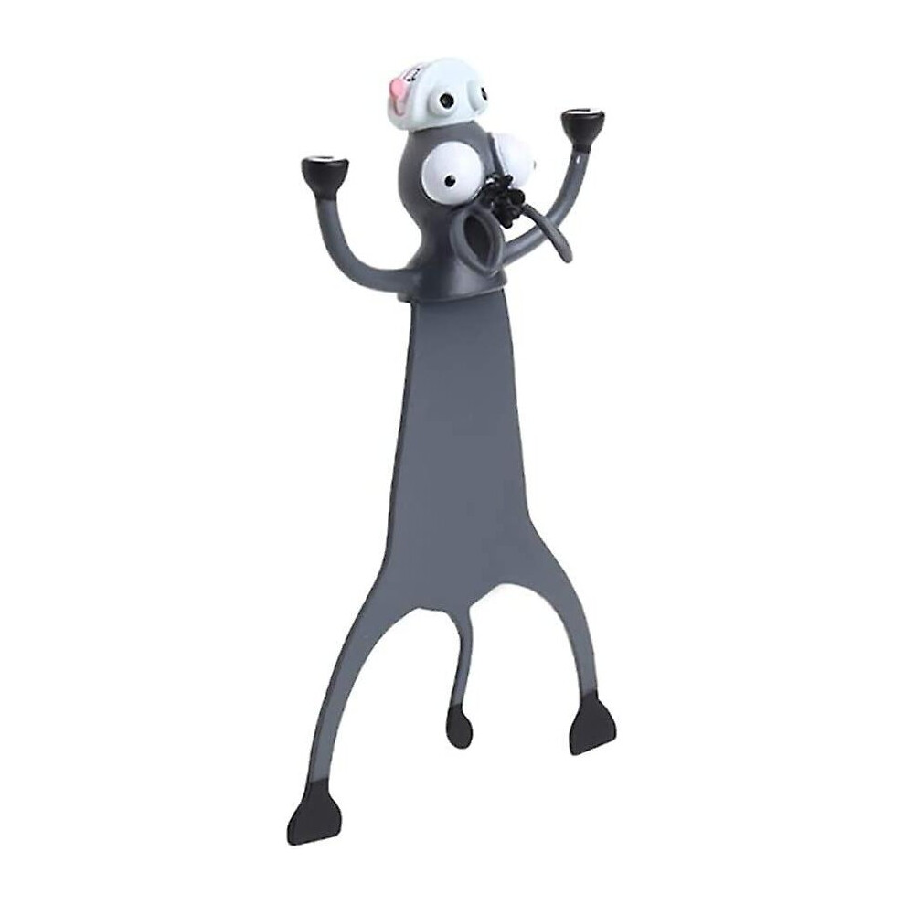 3d Stereo Cartoon Animal Bookmarks For Students, Great Gift (donkey)