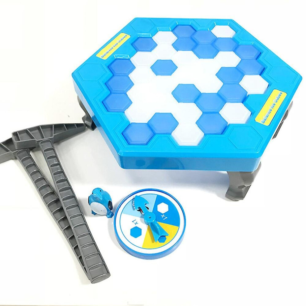 Save The Penguin On Ice Game Break Ice Block Hammer Penguin Trap Toys Kids Puzzle Table Knock Block