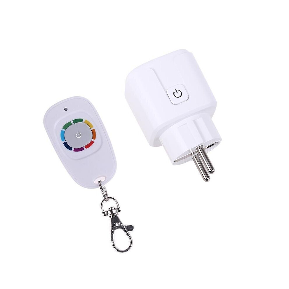 433Mhz Wireless Rf Remote Control Smart Wifi Power Socket Outlet With Transmitter Eu Plug Energy Saving Home Office 9172662310153
